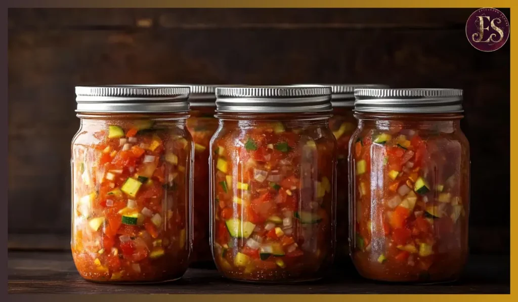zucchini salsa canning