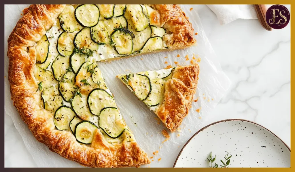 Zucchini Ricotta Galette