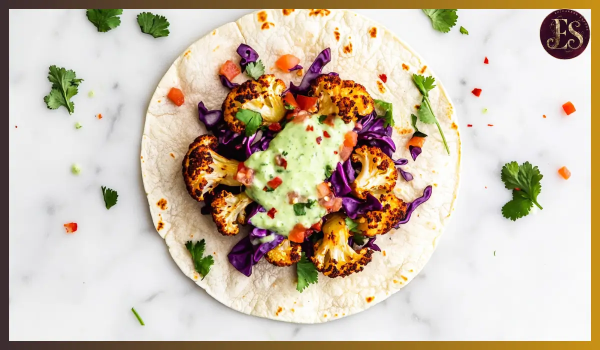 Vegan cauliflower tacos