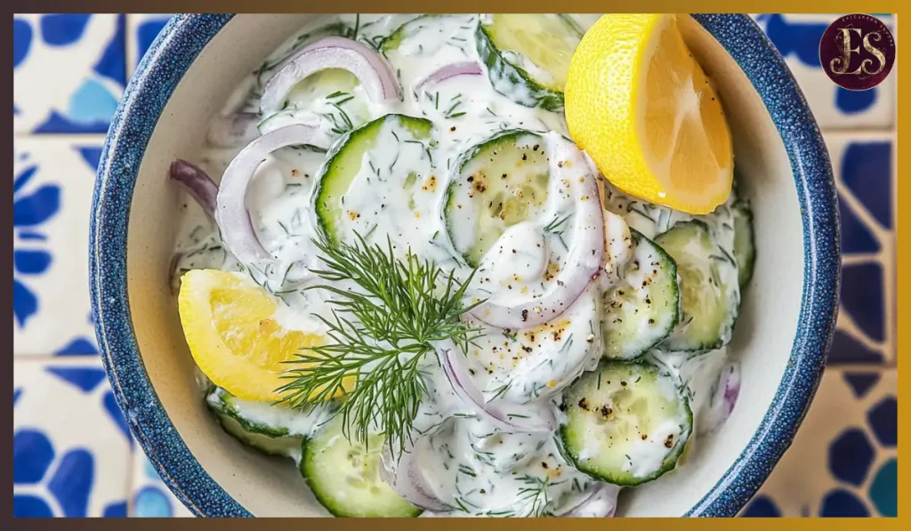 Tzatziki Cucumber Salad