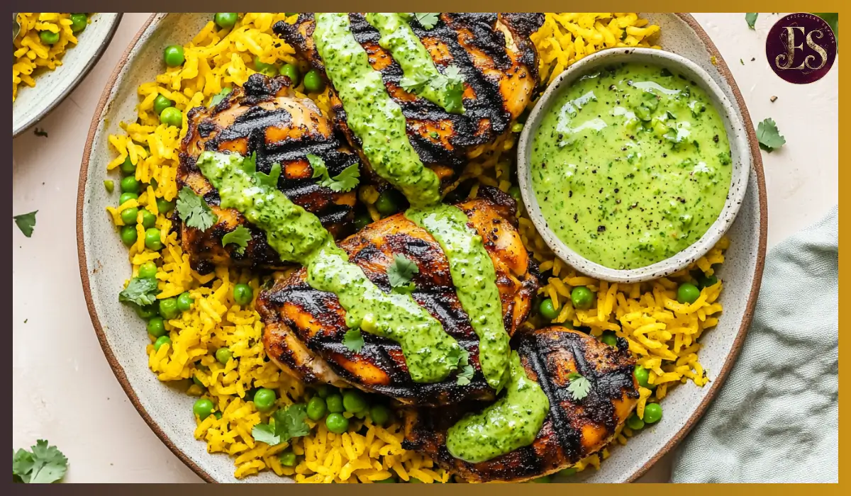 Peruvian chicken and rice