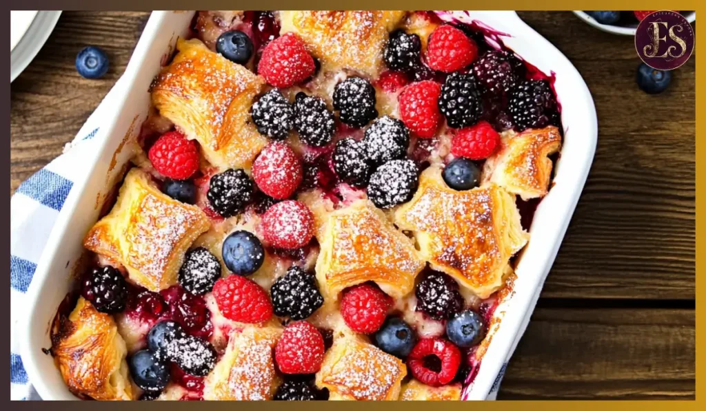 Berry Croissant Bake