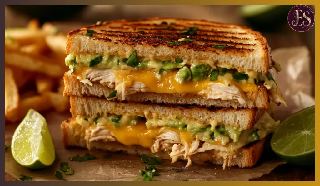 Chicken Avocado Melt Sandwich