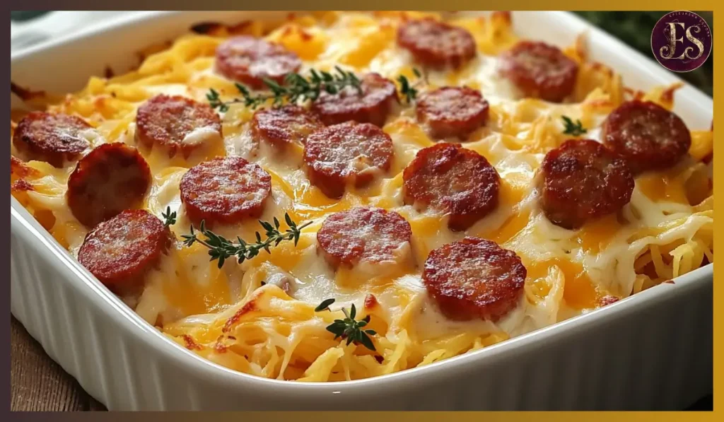 Sausage Egg Hashbrown Casserole