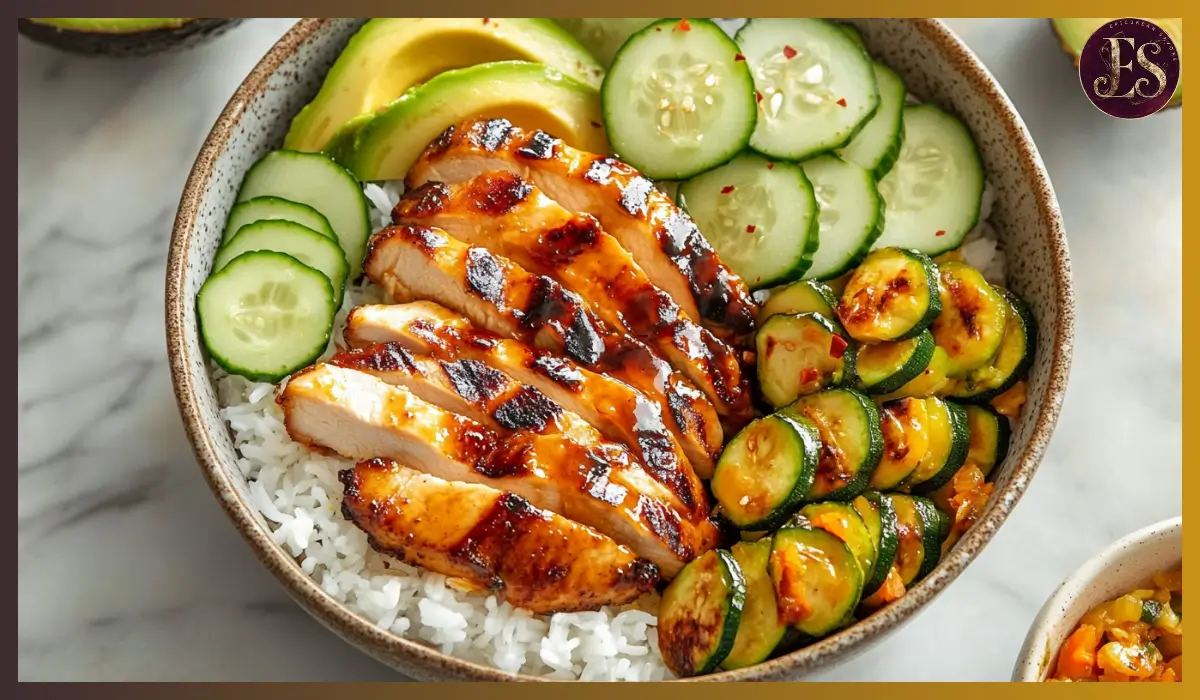 Hot Honey chicken bowl