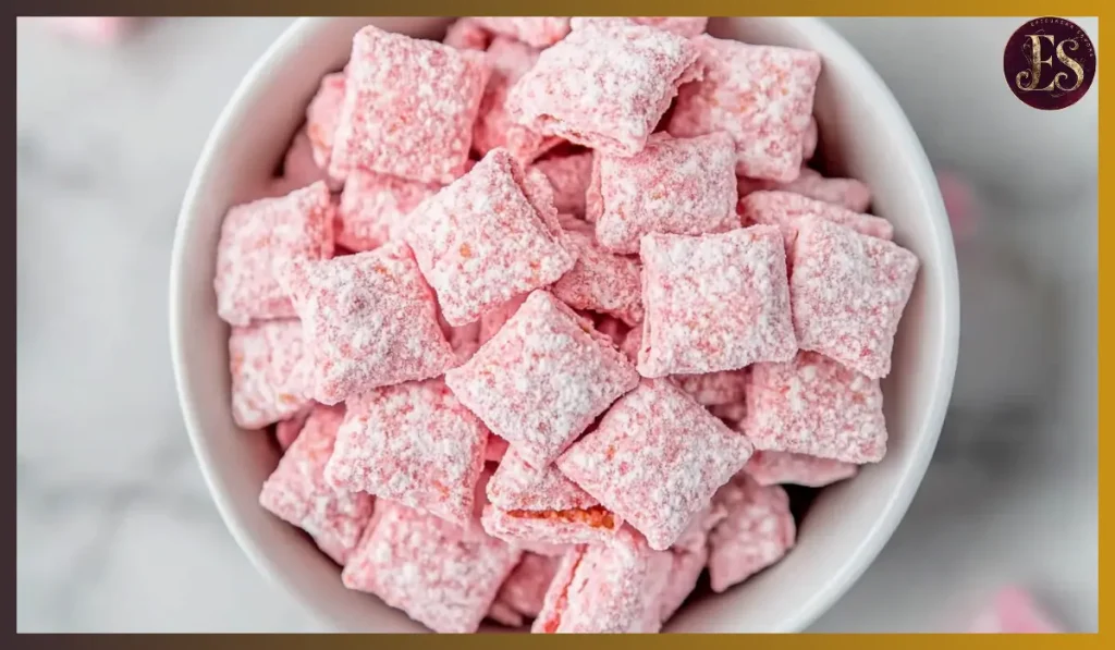Strawberry Shortcake Puppy Chow