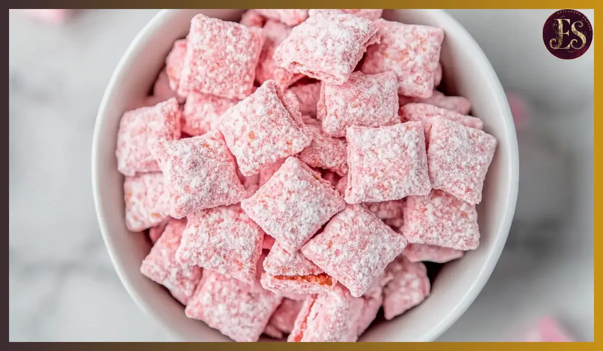Strawberry Shortcake Puppy Chow