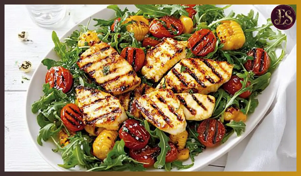 BBQ haloumi