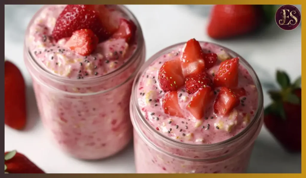 Strawberries and Cream Overnight