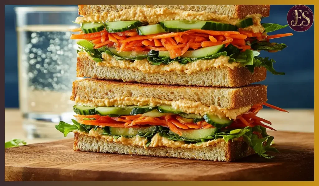 Veggie & Hummus Sandwich
