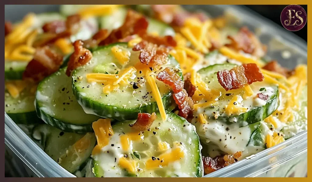 quick cucumber snack