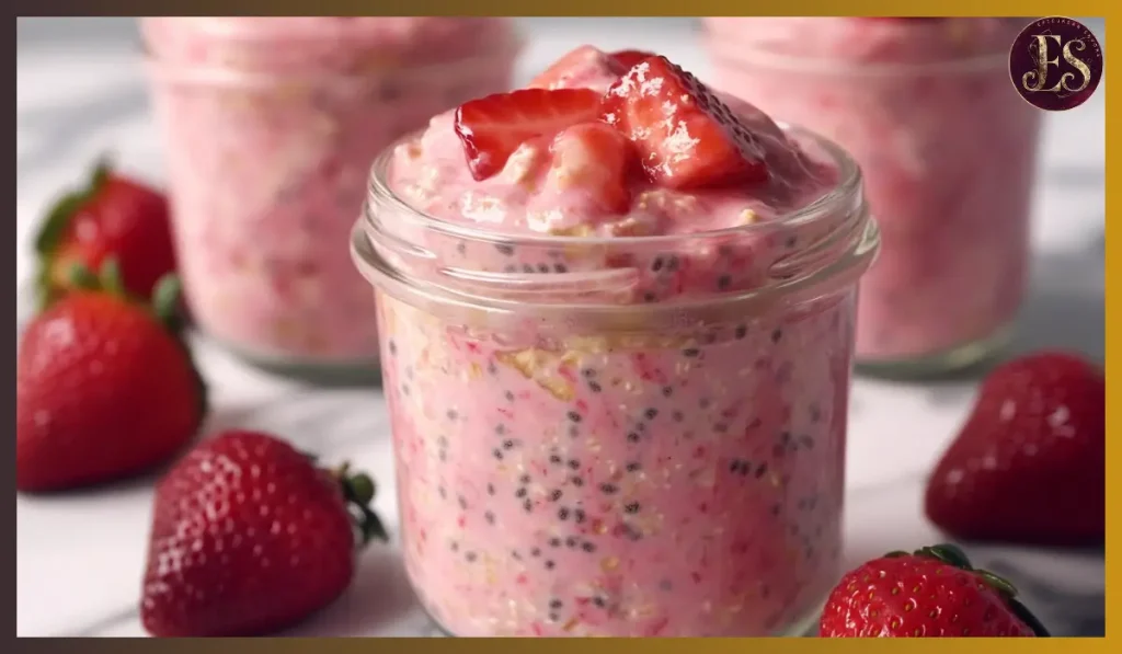 Strawberries and cream oats
