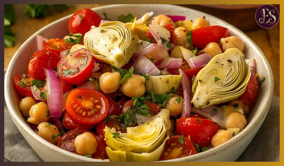 Tuscan Artichoke Tomato Salad