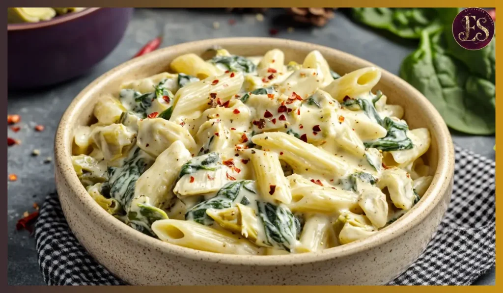 Spinach Artichoke Pasta