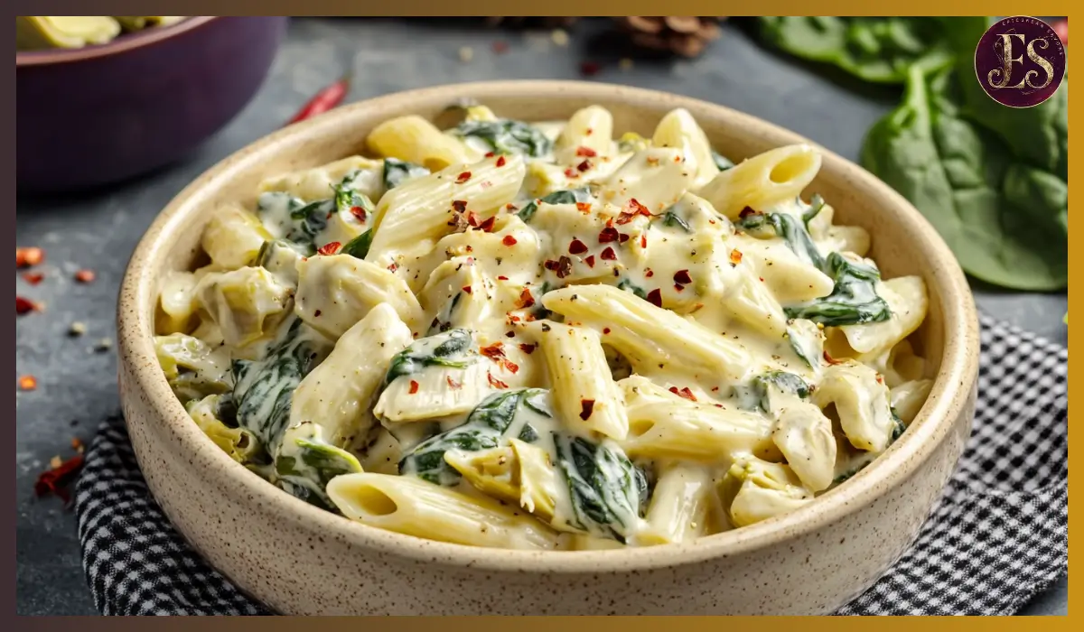 Spinach Artichoke Pasta