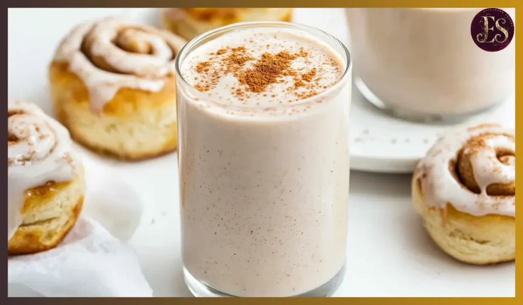 Cinnamon Roll Breakfast Smoothie