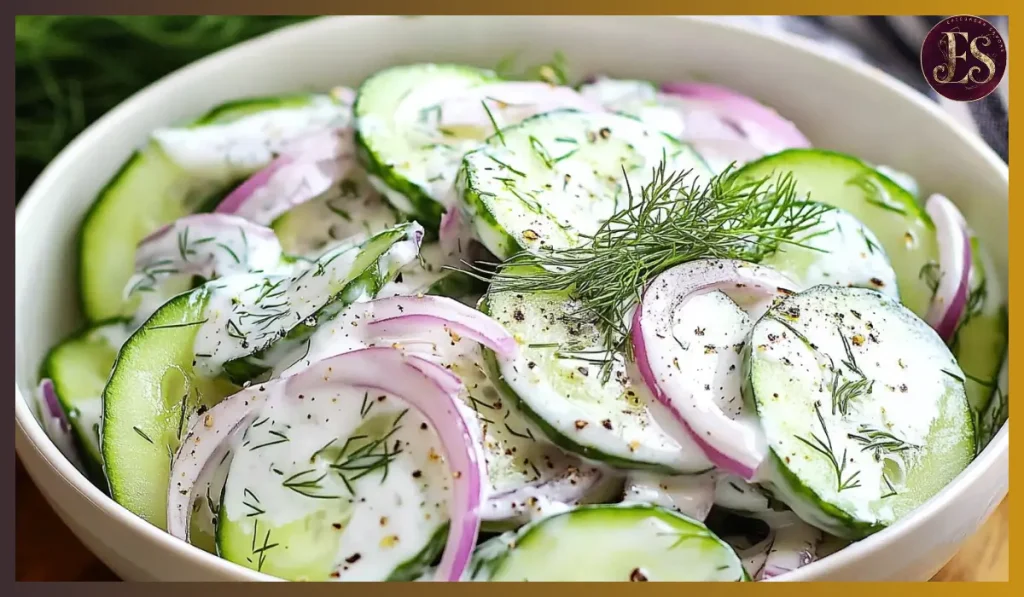Creamy Cucumber Salad