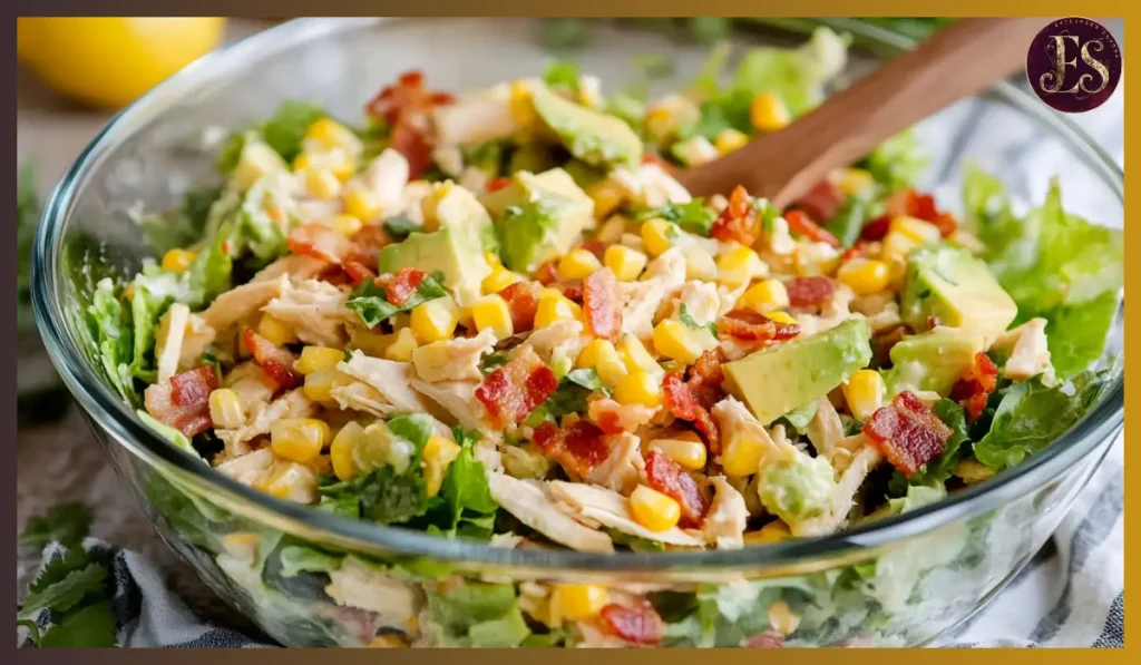 Bacon avocado chicken salad
