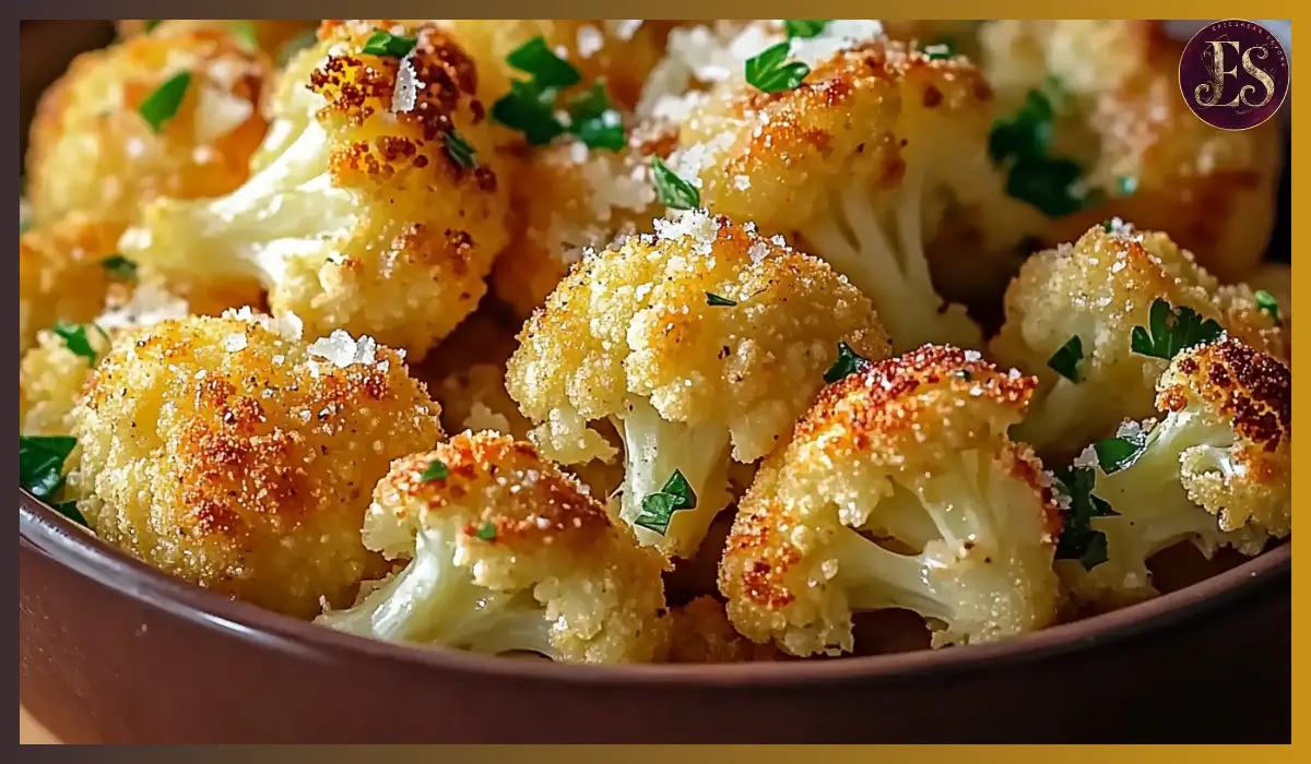 Crispy Parmesan Cauliflower