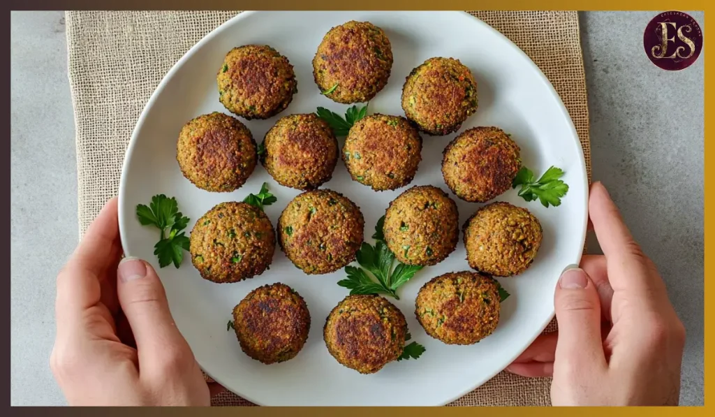 Air fryer falafel