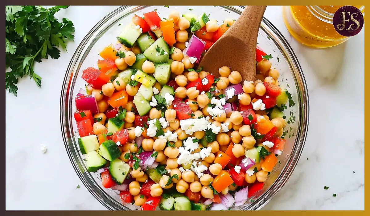 Mediterranean Chickpea Salad