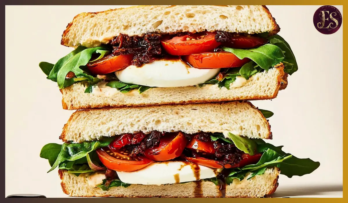 Caprese sandwich