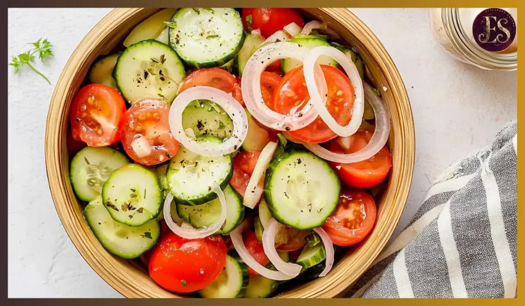 Marinated Cucumber Tomato