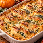 Stuffed Shells With Pumpkin Cream Sauce: Creamy, Cheesy Fall Pasta Bake